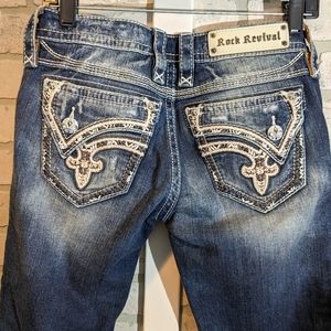 Rock Revival  Capri/ cropped jeans, 27, NEW with tags